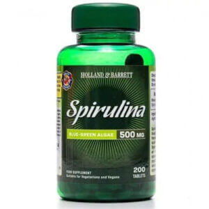 H&B Spirulina, 500mg - 200 tabletek | Naturalne