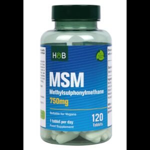 H&B MSM Siarka Organiczna 750mg - 120 tab