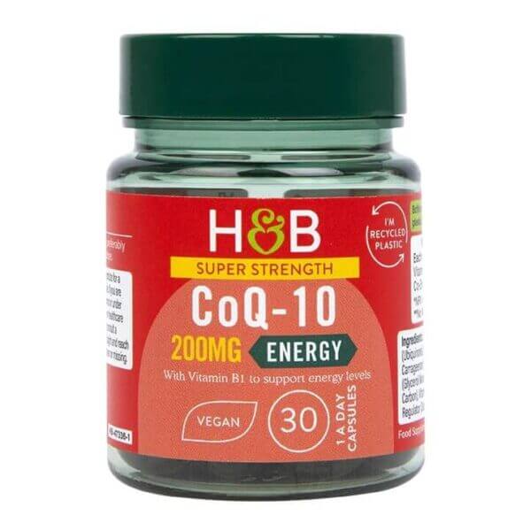 H&B Super Strength CoQ-10 Koenzym Q10 200mg - 30 Vaps FilarZdrowia
