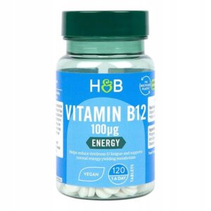 H&B Vitamin B12 Witamina B12 Kobalamina - 120 tabletek