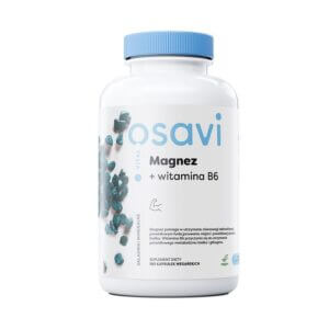Osavi Magnez + Witamina B6 - Magnez + Witamina B6 - 180 kap.