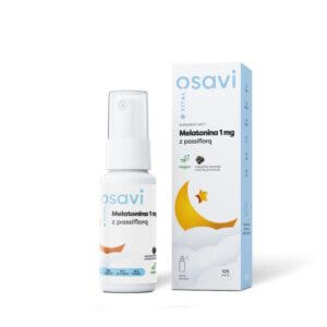 OSAVI Melatonina 1 mg z passiflorą - smak wiśniowy (25 ml)