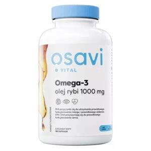 OSAVI Omega-3 olej rybi 1000 mg (180 kaps.) | Serce