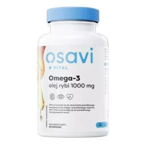 OSAVI Omega-3 olej rybi 1000 mg (60 kaps.) | Serce