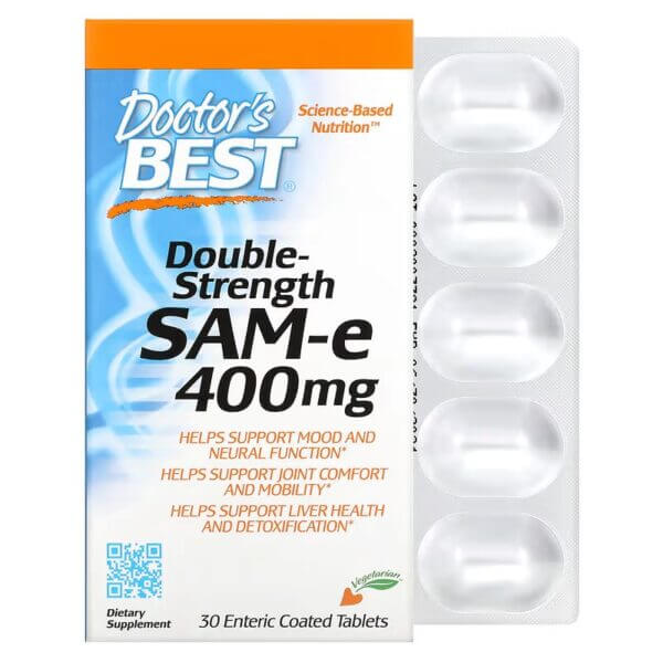 DOCTOR'S BEST SAMe 400 mg (30 tabl.) | Łatwe FilarZdrowia