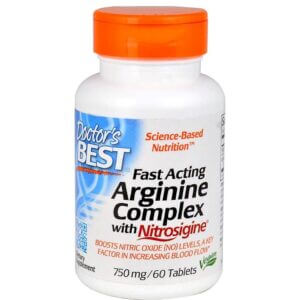 DOCTOR'S BEST Fast Acting Arginine Complex with Nitrosigine (60 tabl.)