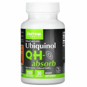 JARROW FORMULAS Ubiquinol QH-absorb 200 mg (30 kaps.)