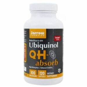JARROW FORMULAS Ubiquinol QH-absorb 100 mg (120 kaps.)