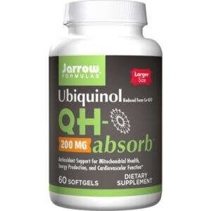 JARROW FORMULAS Ubiquinol QH-absorb 200 mg (60 kaps.)