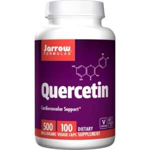JARROW FORMULAS Quercetin - Kwercetyna 500 mg (100 kaps.)