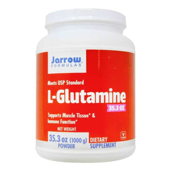 JARROW FORMULAS L-Glutamina (1000 g) | Mięśnie FilarZdrowia