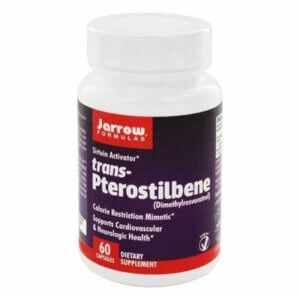 JARROW FORMULAS Dimetylo Resweratrol - Trans-Pterostilbeny (60 kaps.)