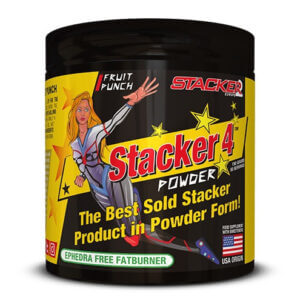 Stacker2 Stacker 4 Powder Spalacz Tłuszczu 150g Owocowy Poncz