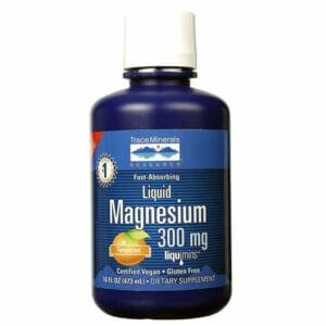 Trace Minerals Magnez w Płynie, Liquid Magnesium, 300mg - 473 ml.