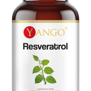 YANGO Resveratrol 300mg (Resweratrol) 90 kapsułek wegetariańskich