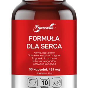 PANASEUS Formuła Dla Serca (50 kaps.) | Naturalne