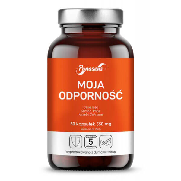 PANASEUS Moja Odporność (50 kaps.) | Naturalne FilarZdrowia