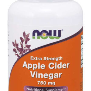 NOW FOODS Apple Cider Vinegar - Ocet Jabłkowy 750 mg (180 tabl.)