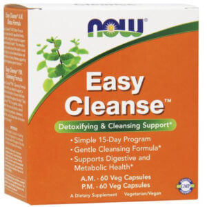 NOW FOODS Easy Cleanse (60 kaps. + 60 kaps.)