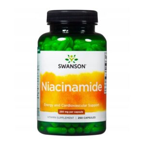 SWANSON Niacinamide 250 mg (250 kaps.) | Naturalne