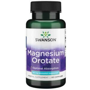 SWANSON Magnesium Orotate (60 kaps.) | Mięśnie