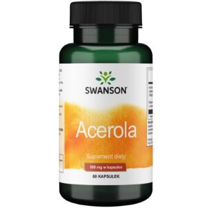 SWANSON Acerola 500 mg (60 kaps.) | Naturalne