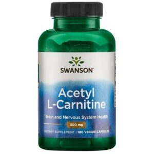 SWANSON ALC (Acetyl l-karnityna) 500 mg (100 kaps.)