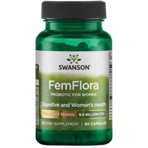 SWANSON Femflora (60 kaps.) | Naturalne Wsparcie