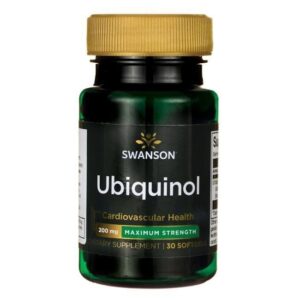 SWANSON Ubiquinol 200 mg (30 kaps.) | Naturalne