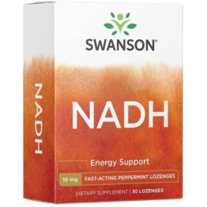 SWANSON NADH 10 mg (30 tabl.) | Łatwe Dawkowanie