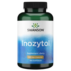 SWANSON Inozytol (100 kaps.) | Hormony Nastrój