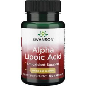 SWANSON ALA 50 mg (120 kaps.) | Naturalne Wsparcie