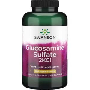 SWANSON Glukozamina 500 mg (250 kaps.) | Naturalne