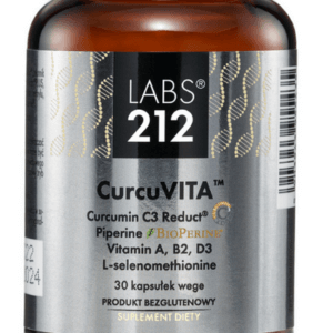 Labs212 CurcuVITA 30 kaps. Stany zapalne Kurkumina Selen Witamina D3 B2