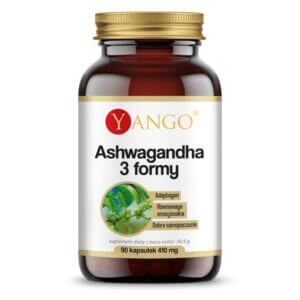 YANGO Ashwagandha - 3 formy (90 kaps.) | Adaptogen