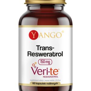 YANGO Trans-Resweratrol Veri-te 150 mg (60 kaps.)