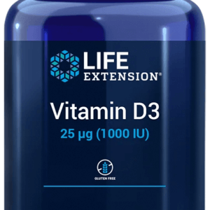 LIFE EXTENSION Vitamin D3 1000 IU EU (250 kaps.)