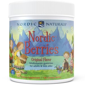 NORDIC NATURALS Nordic Berries Original Flavor (120 Żelek)