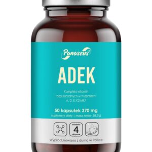 PANASEUS ADEK (50 kaps.) | Naturalne Wsparcie