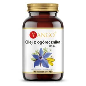 YANGO Olej z Ogórecznika (60 kaps.) | Naturalne