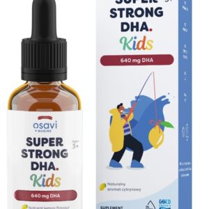 OSAVI Super Strong DHA Kids, 640 mg - smak cytrynowy (50 ml)