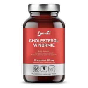 PANASEUS Cholesterol w normie (50 kaps.) | Naturalne