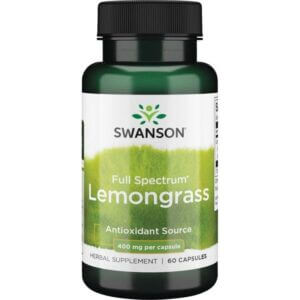 SWANSON Full Spectrum Lemongrass 400 mg (60 kaps.)