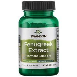SWANSON Fenugreek Extract (60 kaps.) | Naturalne