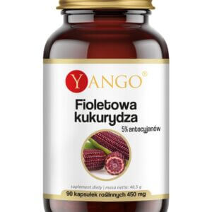 YANGO Fioletowa kukurydza (90 kaps.) | Naturalne