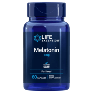 LIFE EXTENSION Melatonin 1 mg EU (60 kaps.) | Sen