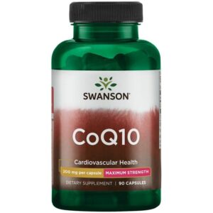 SWANSON CoQ10 200 mg (90 kaps.) | Naturalne Wsparcie