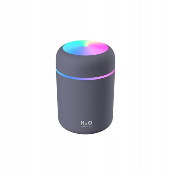 BIOU Nawilżacz powietrza - dyfuzor do olejków - USB szary (2 W) FilarZdrowia