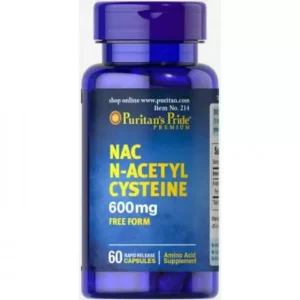 Puritan's Pride NAC N-Acetylo-Cysteina 600mg 60 kaps