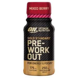Optimum Nutrition Gold Standard Shot przedtreningowy jagodowy - 60 ml